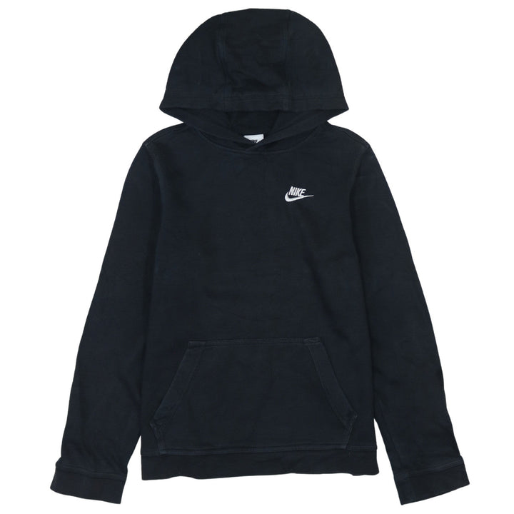 Nike Boys Black Pullover Hoodie XL 158-170cm Cotton Blend Casual