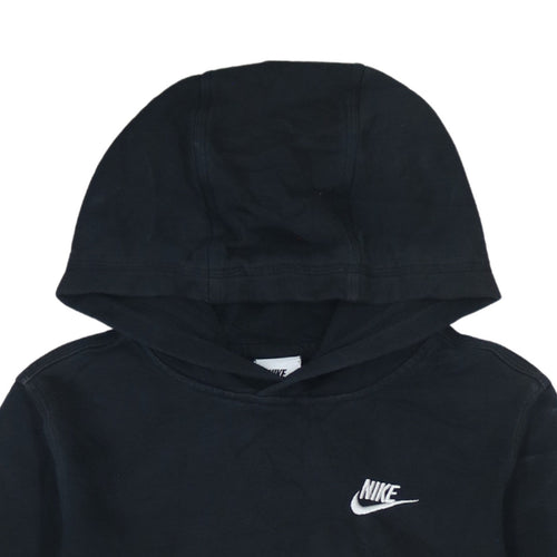 Nike Boys Black Pullover Hoodie XL 158-170cm Cotton Blend Casual