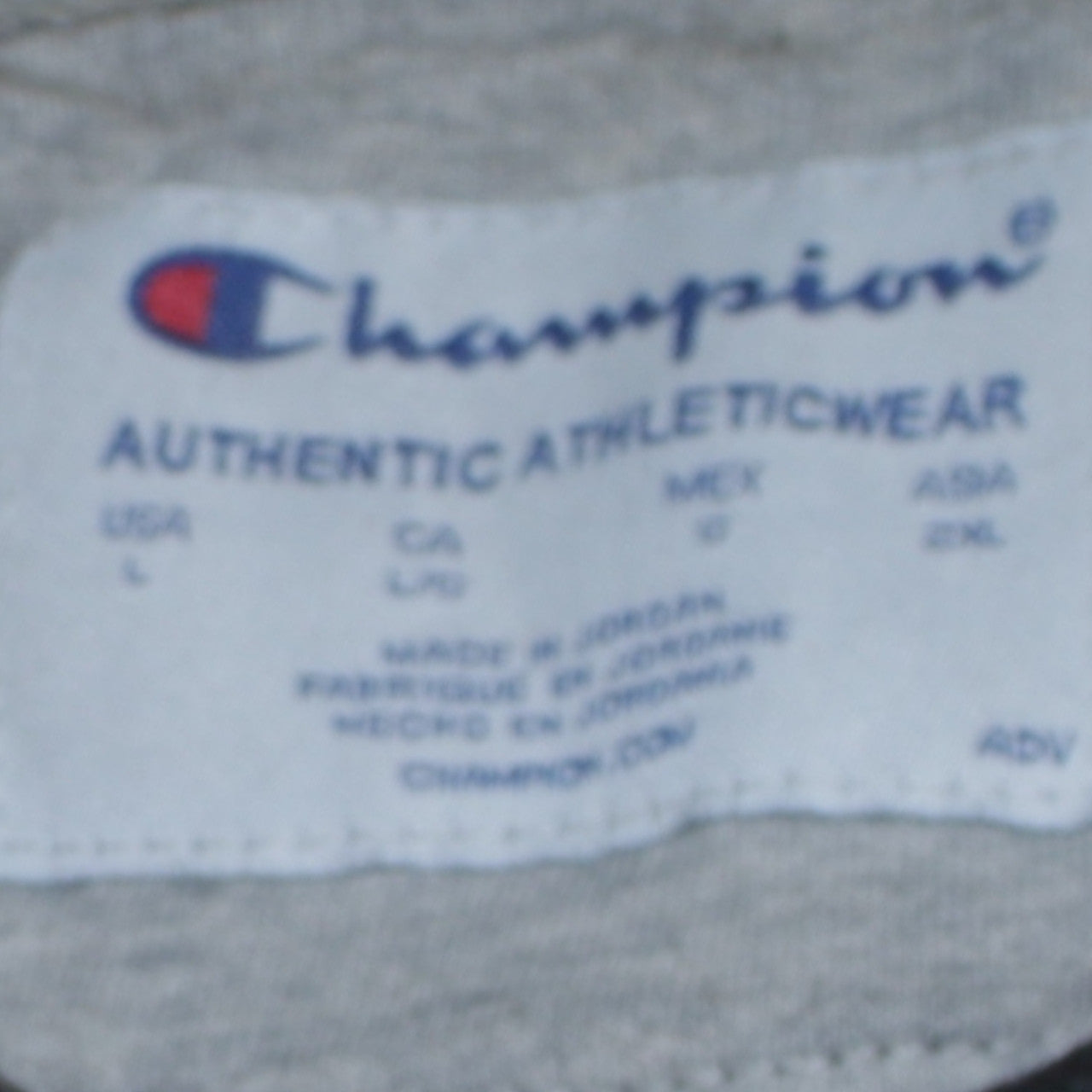 Champion Men's Black Pullover Hoodie Size L Fleece Sportswear
