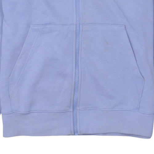 Nike Men’s Blue Full Zip Hoodie FCB Barcelona Logo Size M