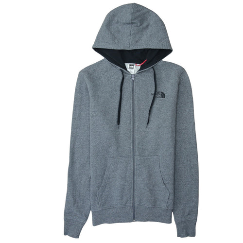 The North Face Men's Grey Full Zip Hoodie Size S