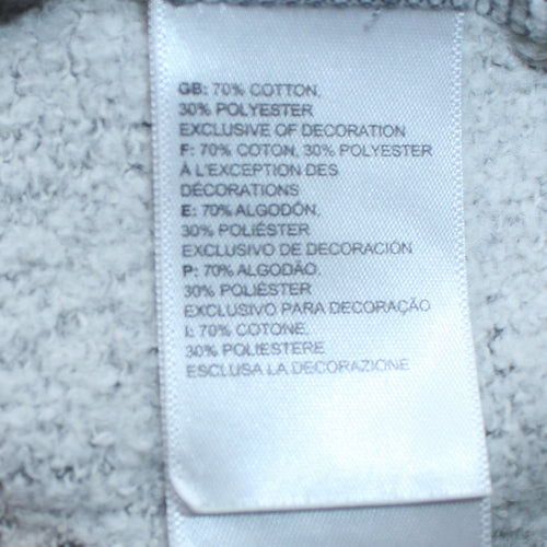 The North Face Men's Grey Full Zip Hoodie Size S