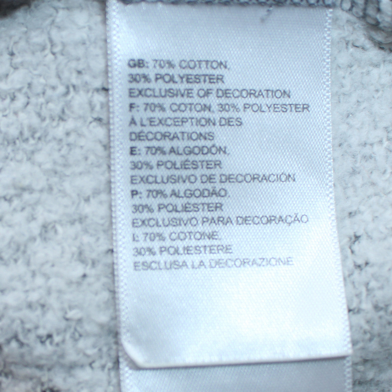 The North Face Men's Grey Full Zip Hoodie Size S