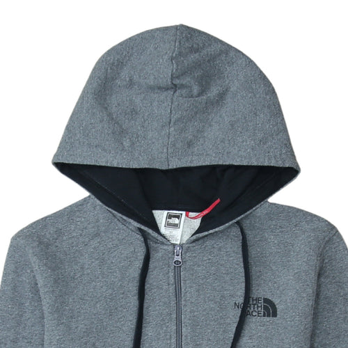 The North Face Men's Grey Full Zip Hoodie Size S