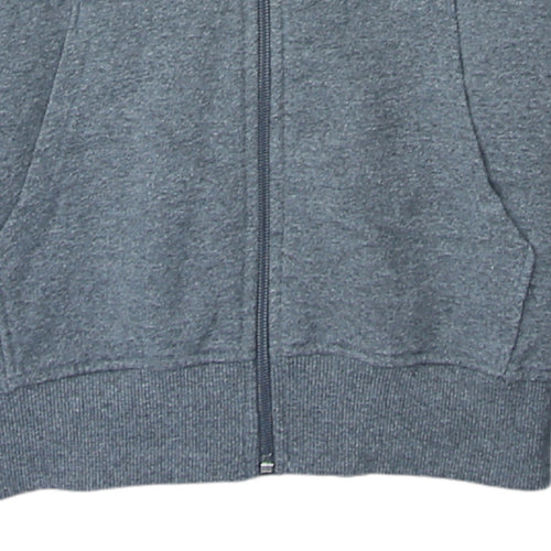 The North Face Men's Grey Full Zip Hoodie Size S