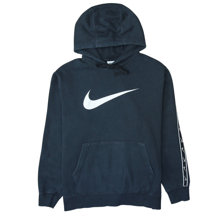 Nike Women’s Black Large Pullover Hoodie with Logo Print
