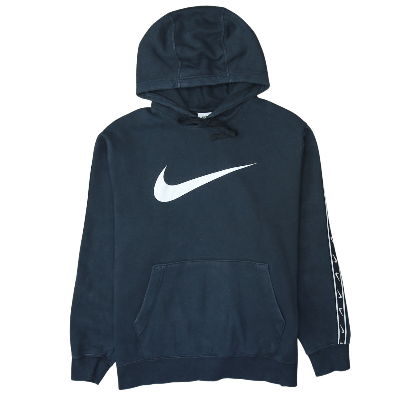 Nike Women’s Black Large Pullover Hoodie with Logo Print