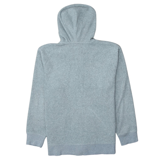 GAP Kids Boys Grey Full Zip Hoodie – Size 13 Years – Classic Logo Style