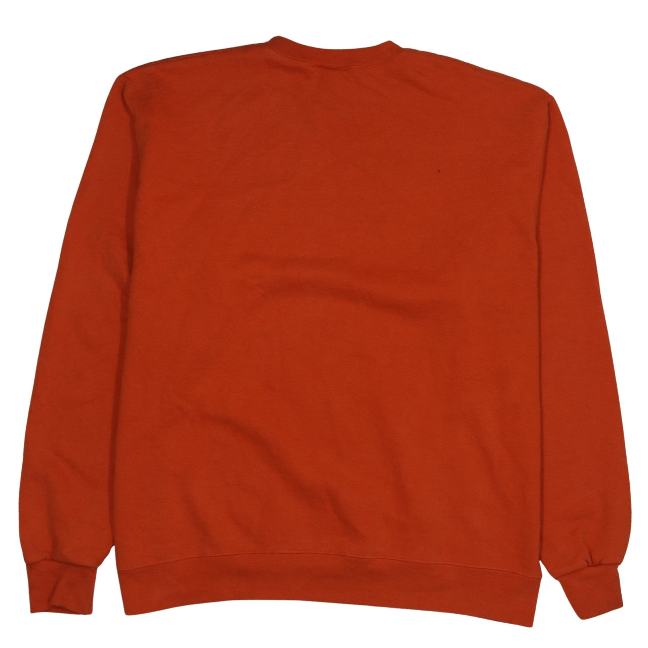 Champion Men's Orange XL Crew Neck Pullover Fleece Sweatshirt