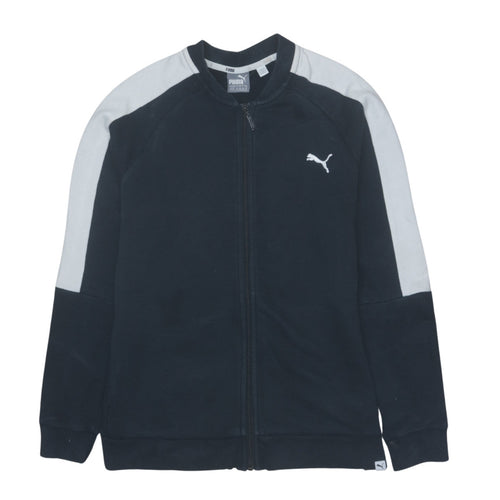 Puma Women Black Full Zip Hoodie XL Sportswear Comfortable Style