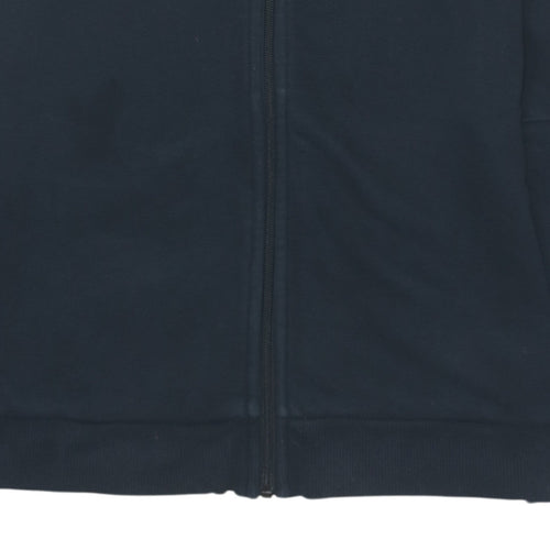Puma Women Black Full Zip Hoodie XL Sportswear Comfortable Style