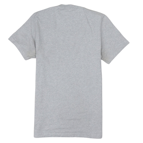 Barbour Women Grey Basic T-Shirt Size S Short Sleeve Cotton