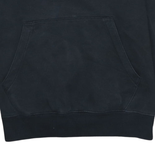 Champion Boys Black XL 13-14 Years Pullover Hoodie with Logo