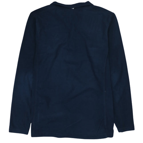 Columbia Men's Blue Fleece 1/4 Zip Pullover Sweatshirt M