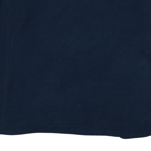 Columbia Men's Blue Fleece 1/4 Zip Pullover Sweatshirt M