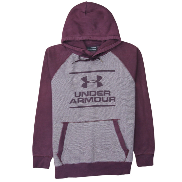 Under Armour Men's Purple Grey Pullover Hoodie Size Small