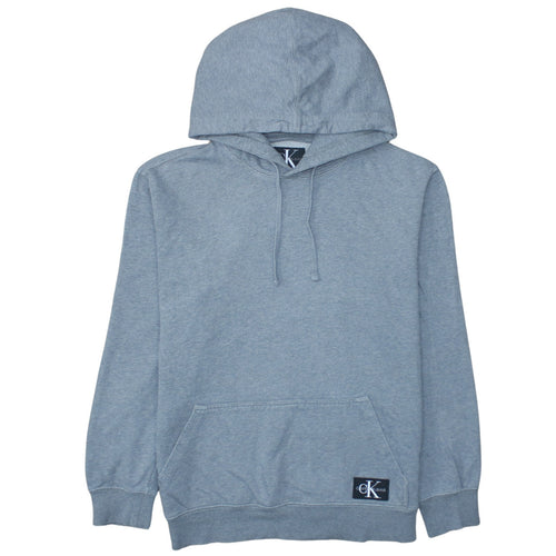 Calvin Klein Jeans Men's Grey Pullover Hoodie Size M