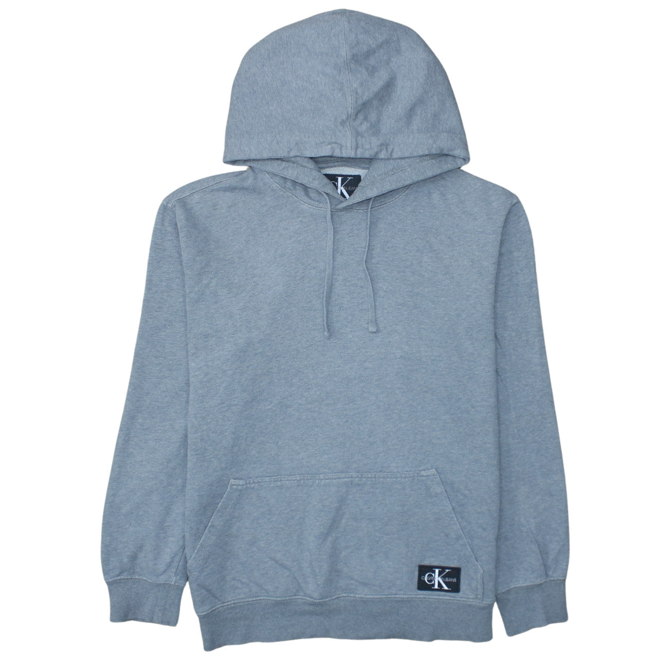 Calvin Klein Jeans Men's Grey Pullover Hoodie Size M