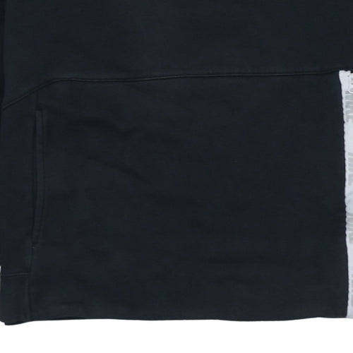 Nike Men's Black Medium Crew Neck Pullover Sweatshirt with Logo