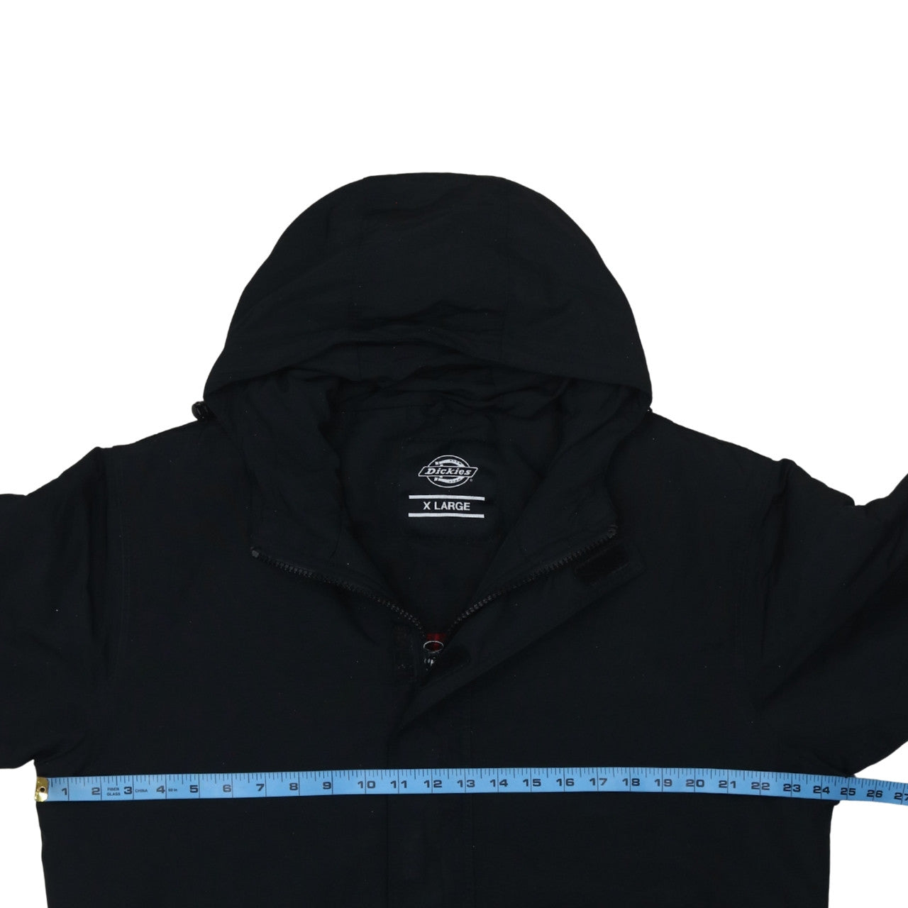 Dickies Men's Black XL Hooded Bomber Jacket Workwear Coat