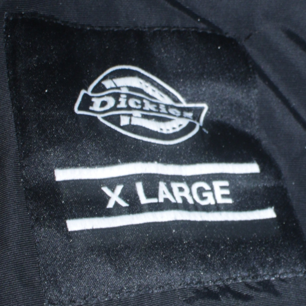 Dickies Men's Black XL Hooded Bomber Jacket Workwear Coat