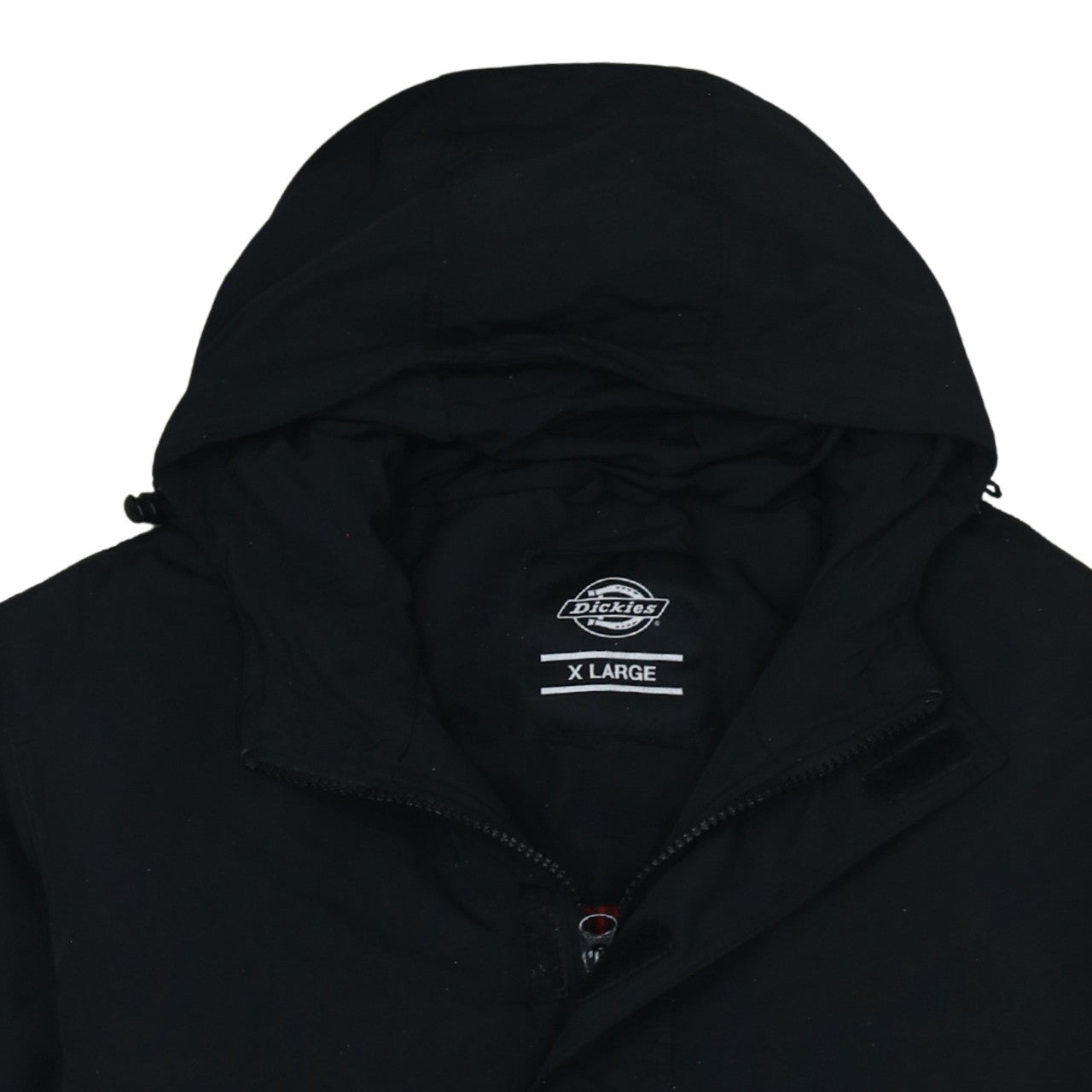 Dickies Men's Black XL Hooded Bomber Jacket Workwear Coat