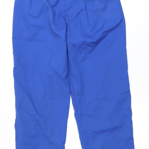 Work King Men Blue 32in Regular Fit Cargo Workwear Trousers