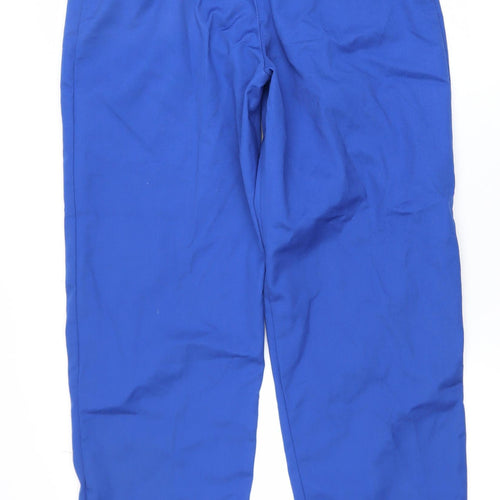 Work King Men Blue 32in Regular Fit Cargo Workwear Trousers
