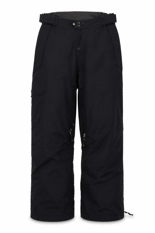 Front view of Debenhams Men’s Black Snow Pants S Waterproof Trousers Winter Outdoor