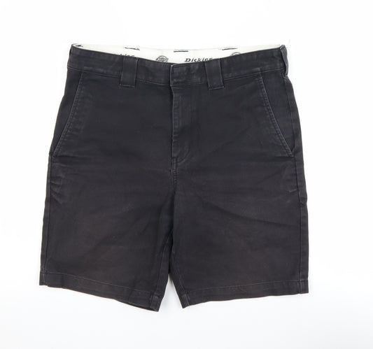 Dickies Men's Black Chino Work Shorts Size M W31 Regular Fit