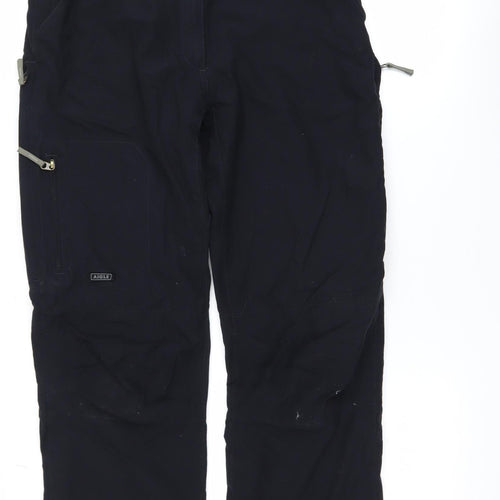 Aigle Men's Black Cargo Trousers Size L Regular Fit Outdoor Pants