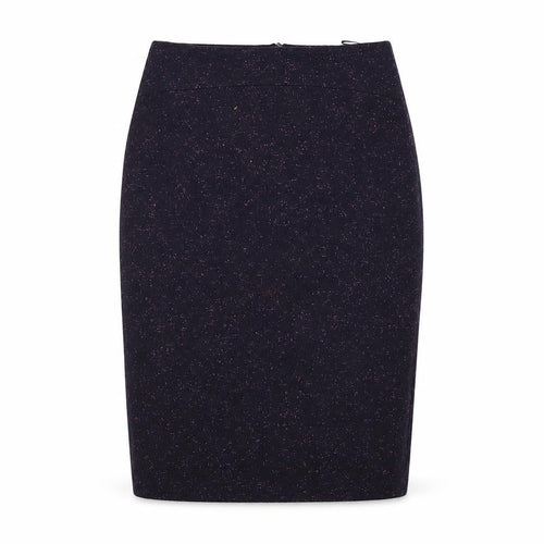 Jaeger Women Black Wool Cashmere Pencil Skirt Size 10 Lined