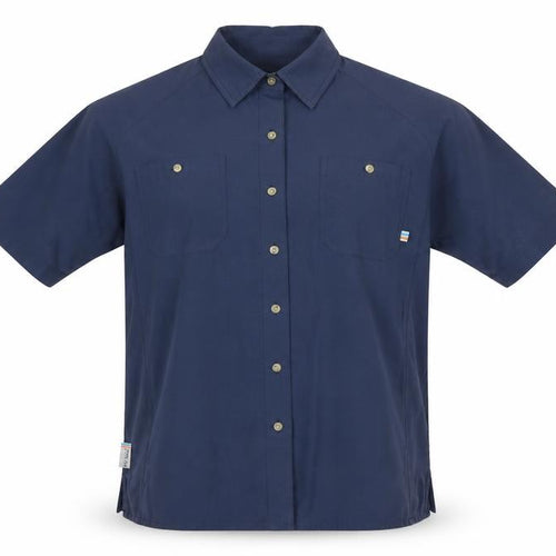 TOG24 Men's Blue Short Sleeve Button-Up Casual Shirt Size L