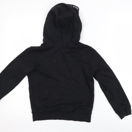 Calvin Klein Jeans Boys Black Pullover Hoodie 8 Years Cotton Blend