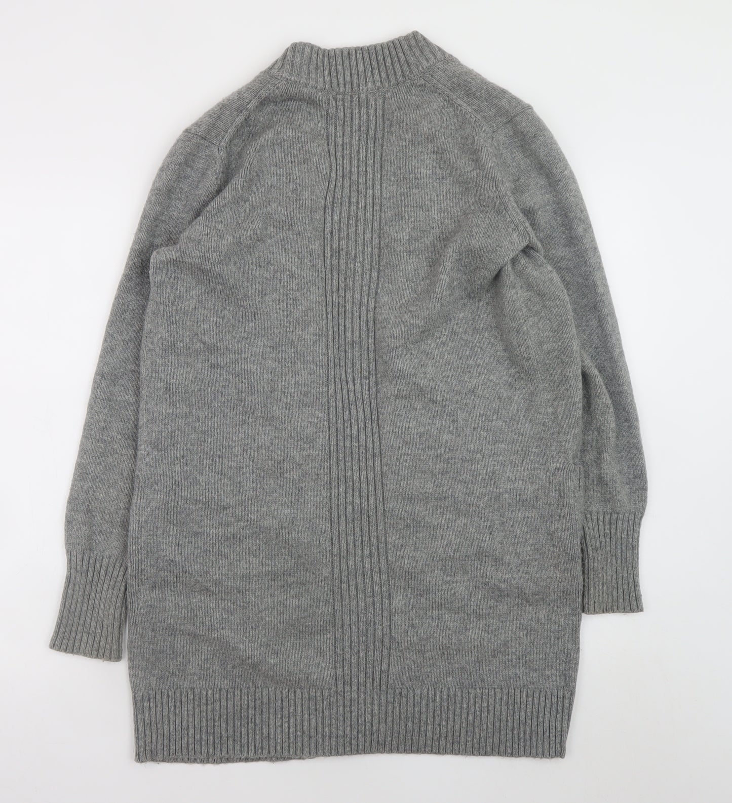 Boden Women's Grey Wool Blend Long Cardigan Size S