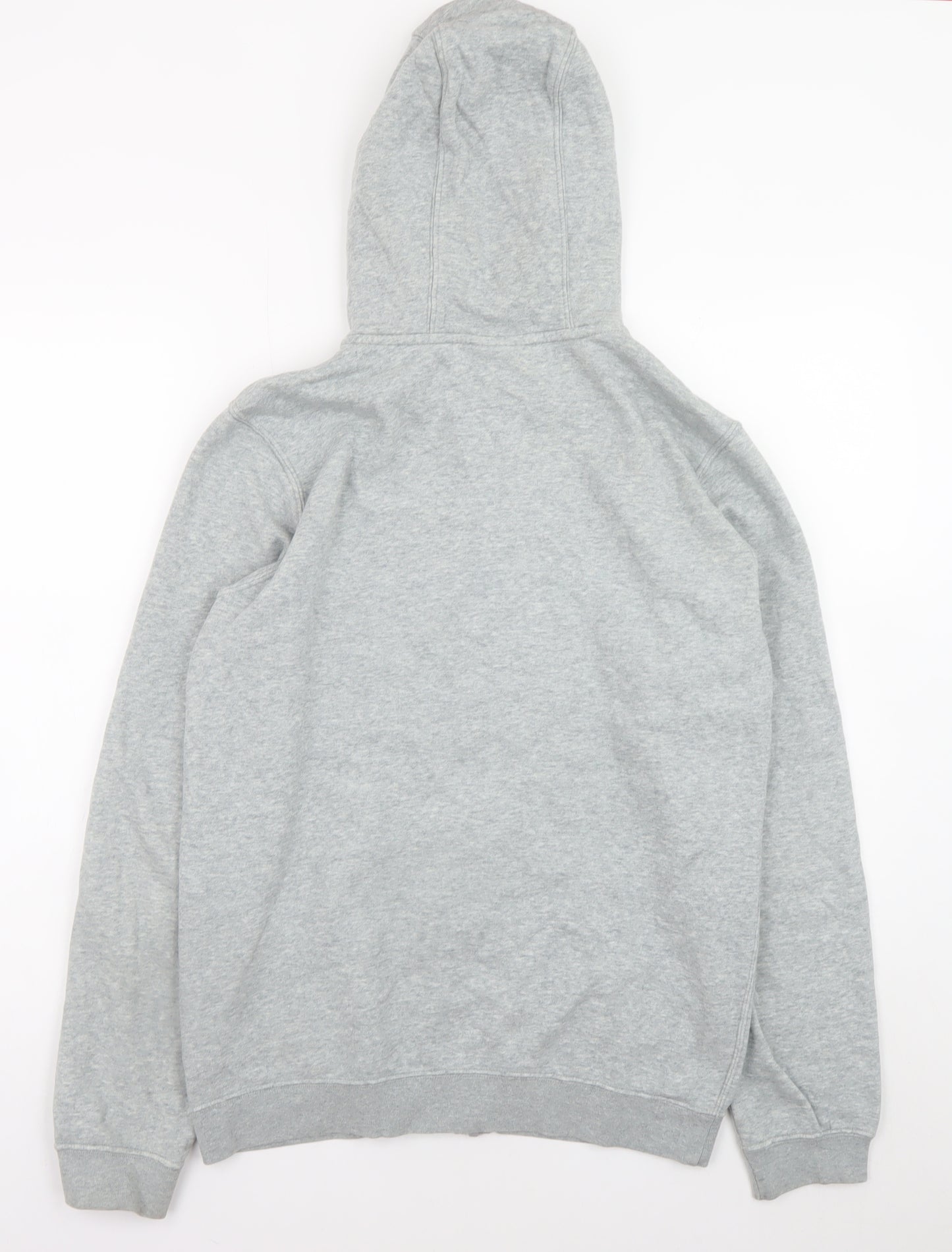 Nike Men's Grey Full Zip Hoodie Size S Regular Fit