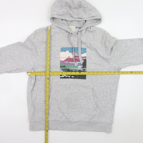 Mountain Warehouse Women’s Grey Hooded Pullover Sweatshirt UK 12