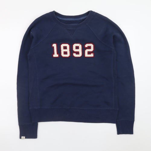Abercrombie & Fitch Women’s Navy Blue 1892 Sweatshirt Size M Cotton Blend