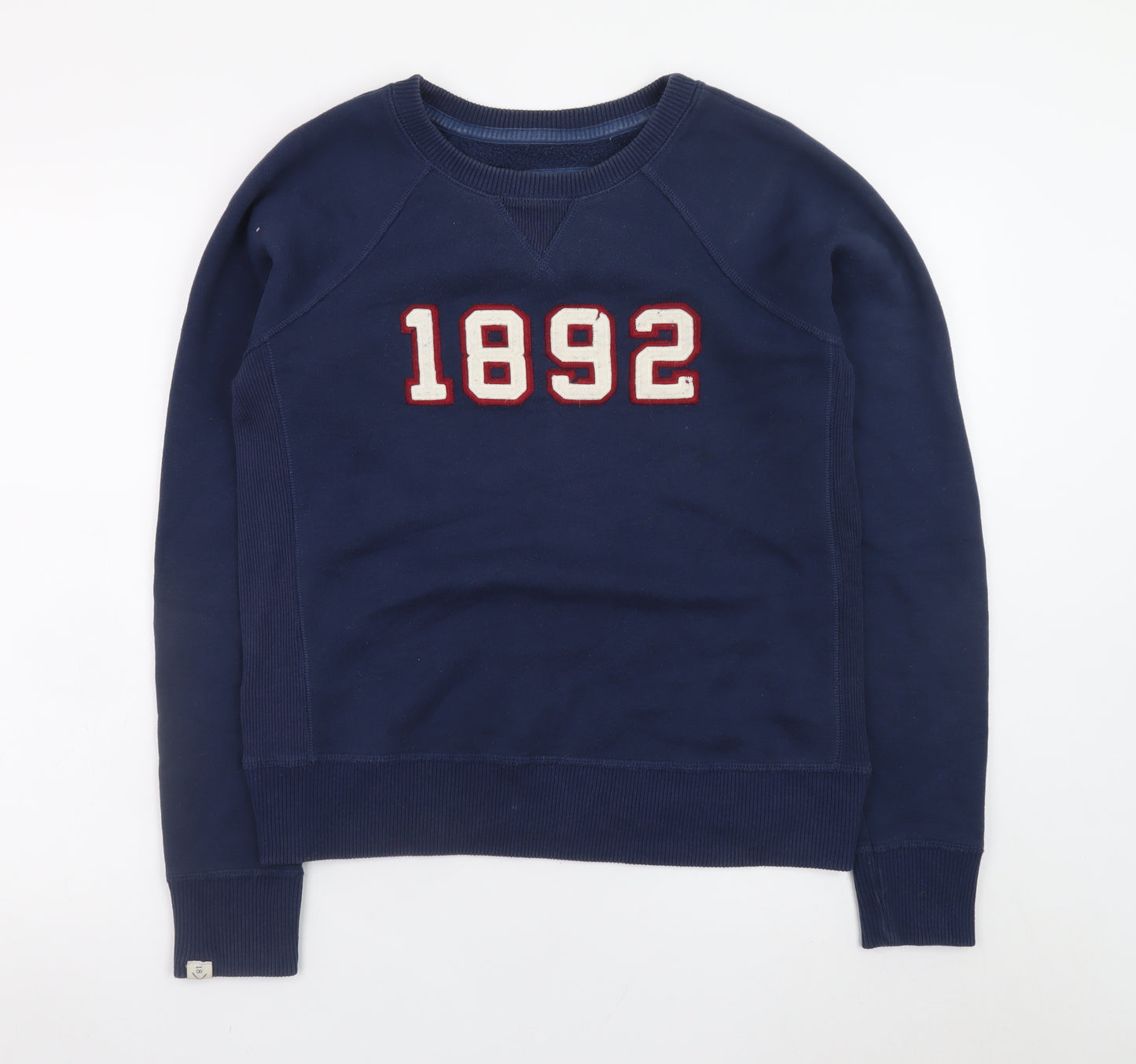 Abercrombie & Fitch Women’s Navy Blue 1892 Sweatshirt Size M Cotton Blend