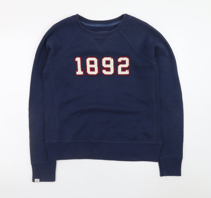 Abercrombie & Fitch Women’s Navy Blue 1892 Sweatshirt Size M Cotton Blend