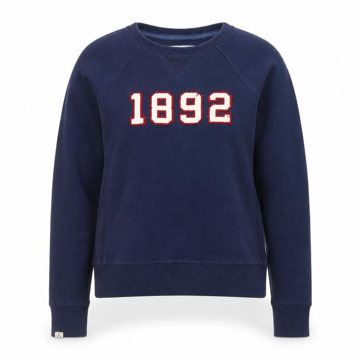 Abercrombie & Fitch Women’s Navy Blue 1892 Sweatshirt Size M Cotton Blend