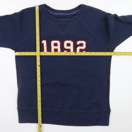 Abercrombie & Fitch Women’s Navy Blue 1892 Sweatshirt Size M Cotton Blend