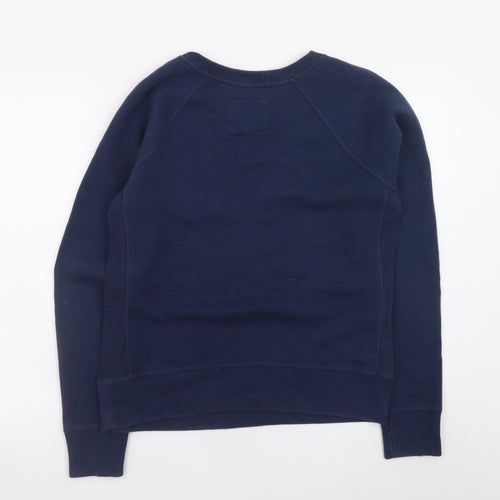 Abercrombie & Fitch Women’s Navy Blue 1892 Sweatshirt Size M Cotton Blend