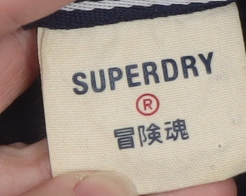 Superdry Women Multicoloured 1/2 Zip Fleece Jacket Size 12