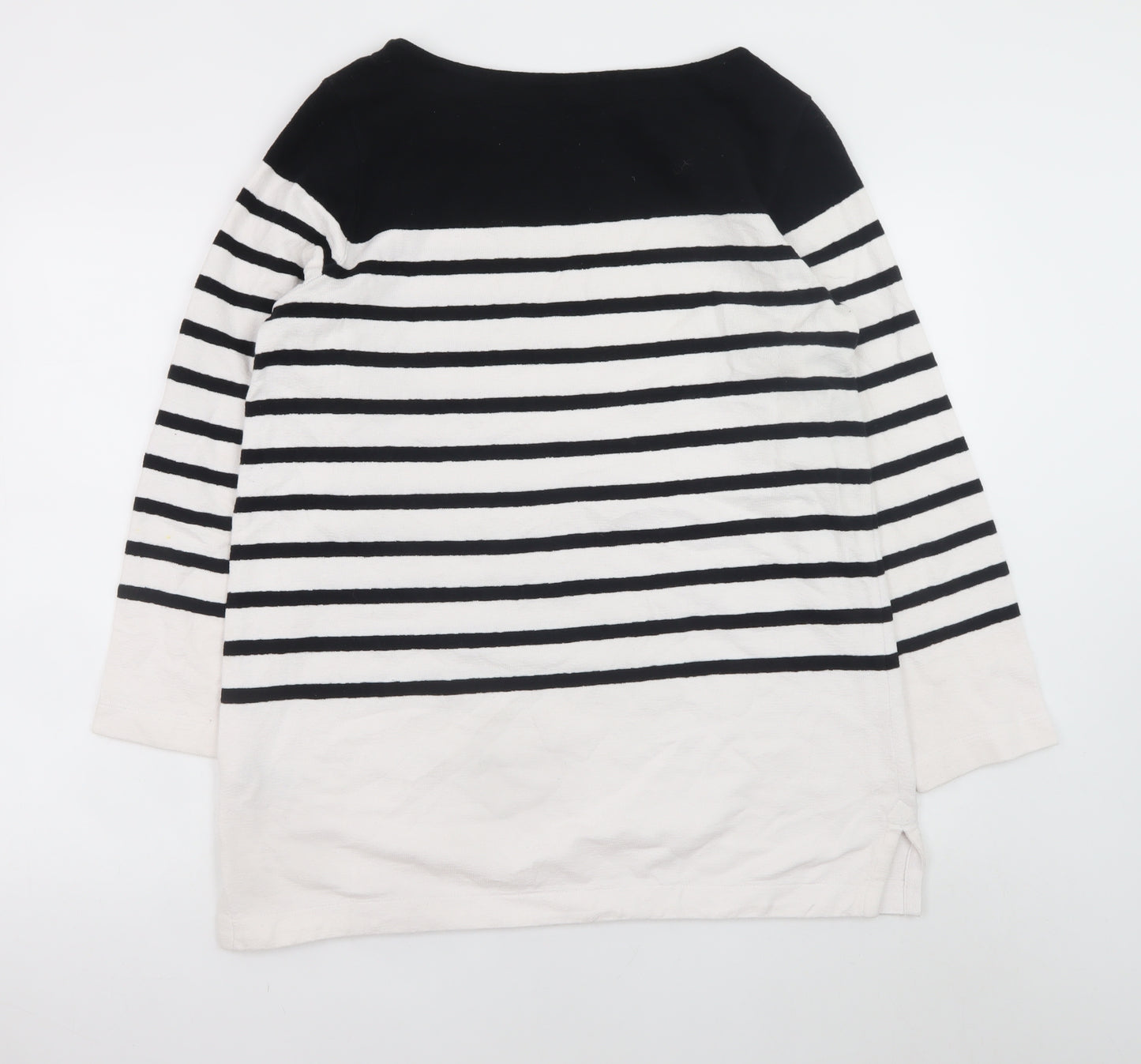 Marks and Spencer Women’s Black White Striped Shift Dress Size 14