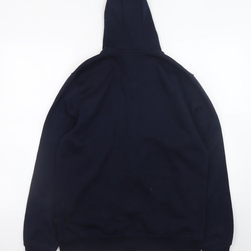 The People Rep Men's Blue Full Zip Hoodie Large Urban Fleece