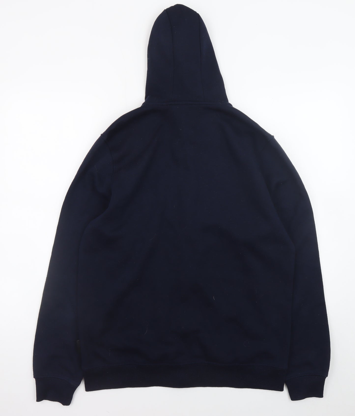 The People Rep Men's Blue Full Zip Hoodie Large Urban Fleece