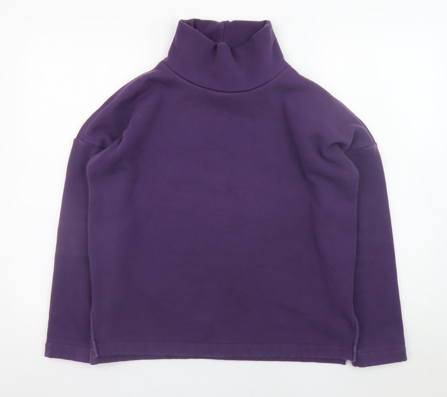 Next Women's Purple High Neck Pullover Sweatshirt Size 10