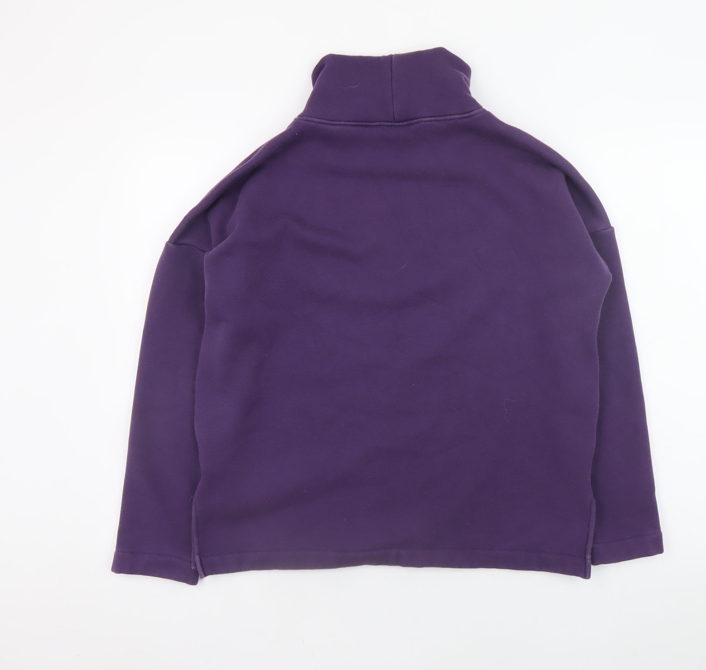 Next Women's Purple High Neck Pullover Sweatshirt Size 10