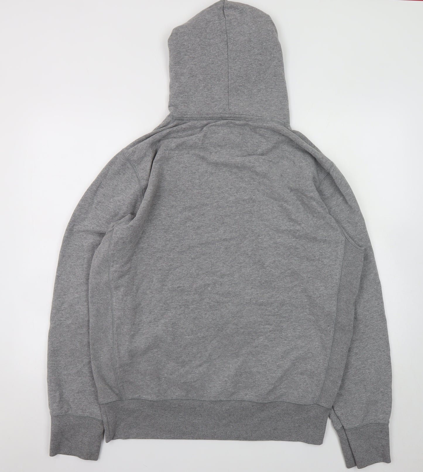 Franklin & Marshall Men’s Grey 2XL Pullover Hoodie with Logo